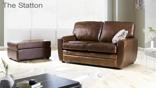 The Statton Aniline Leather Sofa