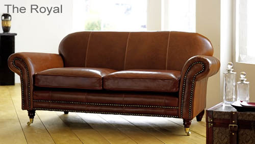 Aniline Leather Sofa The, Traditional Leather Sofas Uk